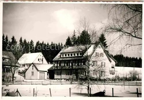 AK / Ansichtskarte Kniebis Freudenstadt Hotel Zuflucht Winter Kat. Freudenstadt