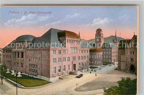 AK / Ansichtskarte Freiburg Breisgau Neue Universitaet Kat. Freiburg im Breisgau