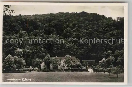 AK / Ansichtskarte Guenterstal Freiburg Hotel Pension Kyburg Kat. Freiburg im Breisgau