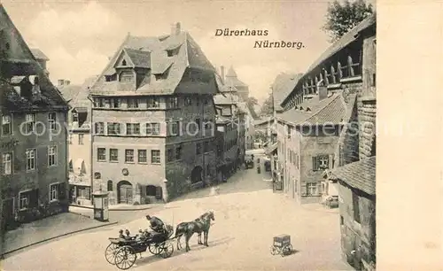 AK / Ansichtskarte Nuernberg Duererhaus Kat. Nuernberg