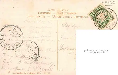 AK / Ansichtskarte Nuernberg Kaiser Wilhelm I Denkmal Kat. Nuernberg