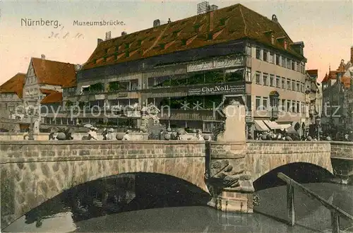 AK / Ansichtskarte Nuernberg Museumsbruecke Kat. Nuernberg