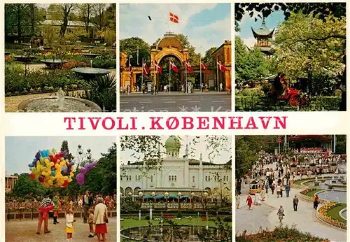 AK / Ansichtskarte Kobenhavn Tivoli Vergnuegungspark Kat. Kopenhagen