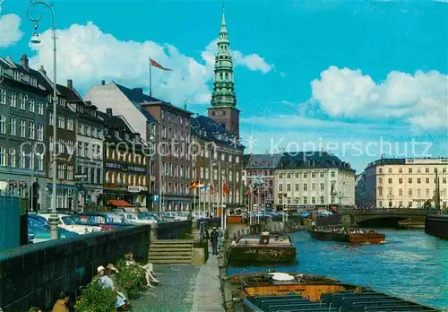 AK / Ansichtskarte Kopenhagen Gammel Strand Kanal Bootsanleger Kat. Hovedstaden