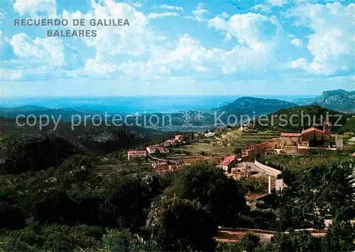 AK / Ansichtskarte Galilea Panorama al fondo el Mar de Paguera Kat. Spanien