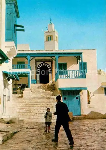 AK / Ansichtskarte Sidi Bou Said Cafe des Nattes Kat. Tunesien