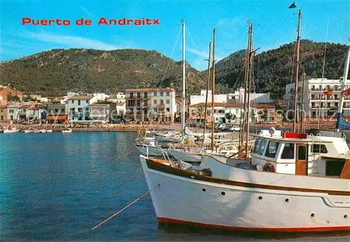 AK / Ansichtskarte Puerto de Andraitx Hafen Yachten