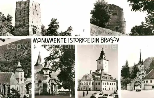 AK / Ansichtskarte Brasov Monumente istorice Historische Denkmaeler Kat. Kronstadt Brasov