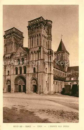 AK / Ansichtskarte Caen Abbaye aux Dames Moyen Age Kat. Caen