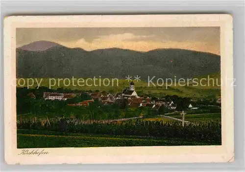 AK / Ansichtskarte Kirchhofen Breisgau Panorama Kat. Ehrenkirchen