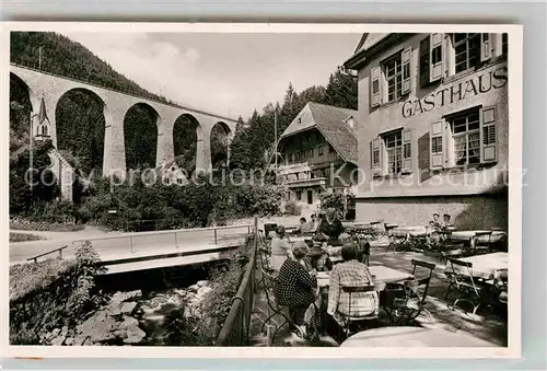 AK / Ansichtskarte Hinterzarten Hoellsteig Eingang der Ravennaschlucht Kat. Hinterzarten