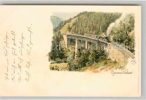 AK / Ansichtskarte Hoellental Schwarzwald Ravenna Viadukt Kat. Buchenbach