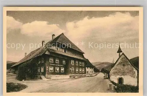 AK / Ansichtskarte Hoellental Schwarzwald Gasthaus zum Himmelreich Kat. Buchenbach