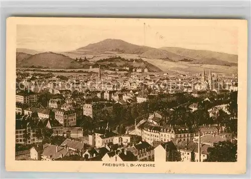 AK / Ansichtskarte Wiehre Panorama  Kat. Freiburg im Breisgau