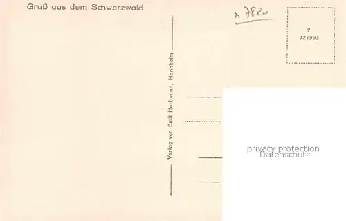 AK / Ansichtskarte Schwarzwald Originelle Wegweiser Schwarzwaldhaus Kat. Regionales