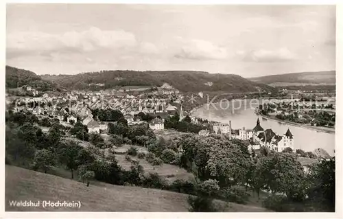 AK / Ansichtskarte Waldshut Tiengen Panorama am Hochrhein