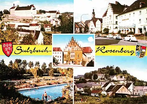 AK / Ansichtskarte Sulzbach Rosenberg Stadtansichten Freibad Kat. Sulzbach Rosenberg