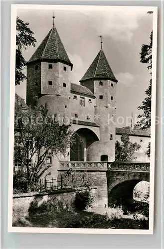 AK / Ansichtskarte Amberg Oberpfalz Nabburger Tor Kat. Amberg