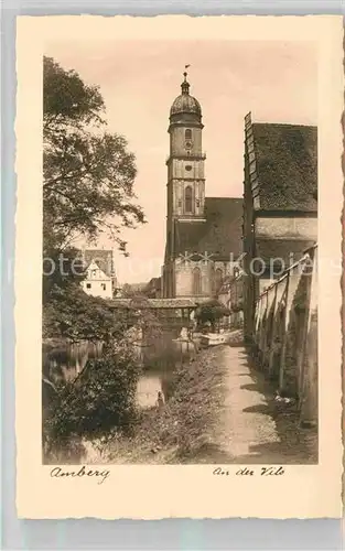 AK / Ansichtskarte Amberg Oberpfalz Martinskirche Kat. Amberg