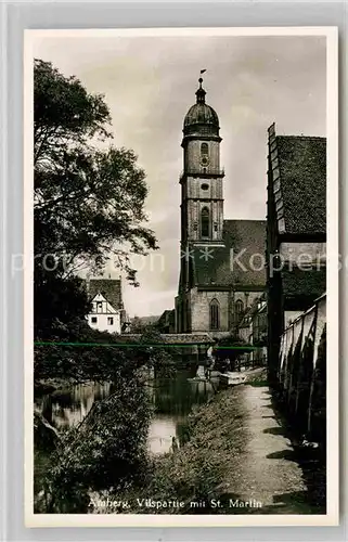 AK / Ansichtskarte Amberg Oberpfalz Martinskirche Kat. Amberg