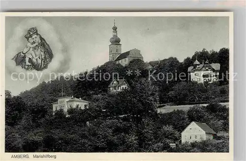 AK / Ansichtskarte Amberg Oberpfalz Mariahilfberg Kirche  Kat. Amberg