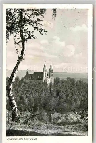 AK / Ansichtskarte Schwandorf Kreuzbergkirche Kat. Schwandorf