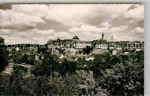 AK / Ansichtskarte Sulzbach Rosenberg Blick vom Hallberg Stadtbad Kat. Sulzbach Rosenberg