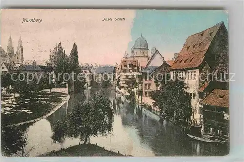 AK / Ansichtskarte Nuernberg Insel Schuett Kat. Nuernberg