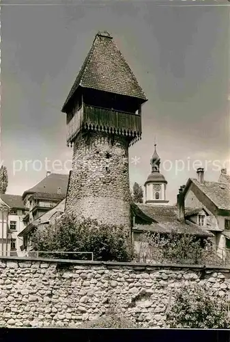 AK / Ansichtskarte Tiengen Waldshut Storchenturm Kat. Waldshut Tiengen