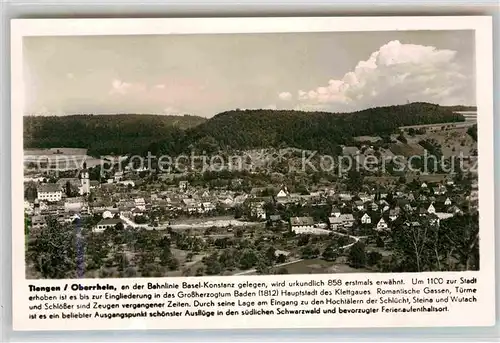 AK / Ansichtskarte Waldshut Tiengen Panorama