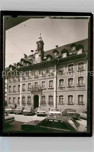 AK / Ansichtskarte Waldshut Tiengen Rathaus