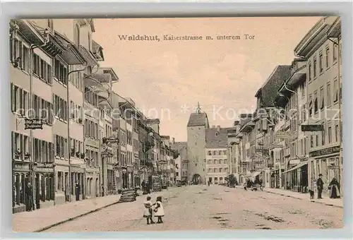 AK / Ansichtskarte Waldshut Tiengen Kaiserstrasse