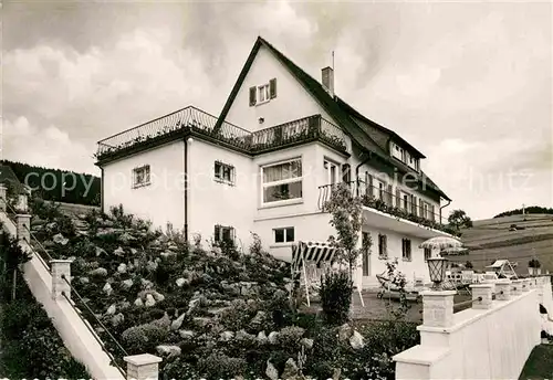 AK / Ansichtskarte Neustadt Schwarzwald Hotel Garni Haus Bergfried