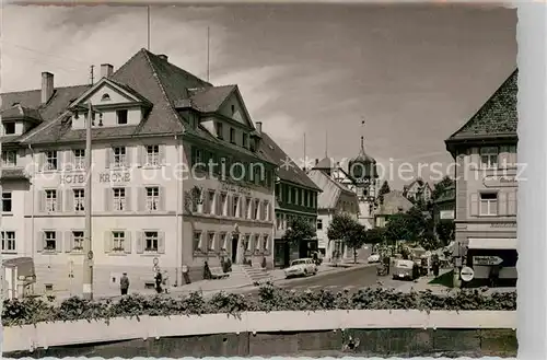 AK / Ansichtskarte Neustadt Schwarzwald Hotel Krone