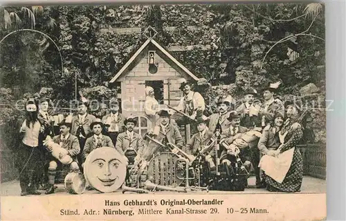 AK / Ansichtskarte Nuernberg Hans Gebad s Original Oberlandler Kat. Nuernberg
