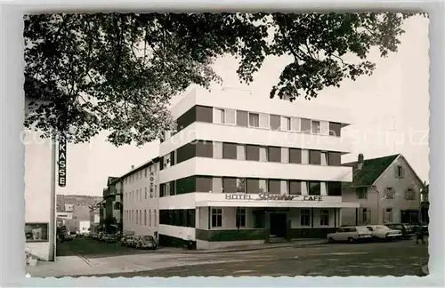 AK / Ansichtskarte Tiengen Waldshut Hotel Bercher Kat. Waldshut Tiengen