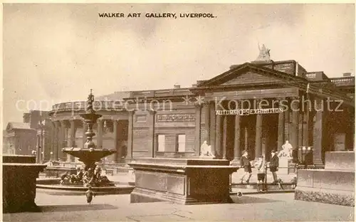 AK / Ansichtskarte Liverpool Walker Art Gallery Kat. Liverpool