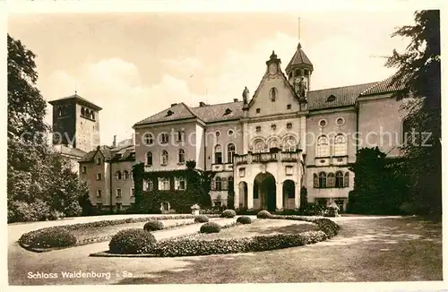 AK / Ansichtskarte Waldenburg Sachsen Schloss Kat. Waldenburg Sachsen