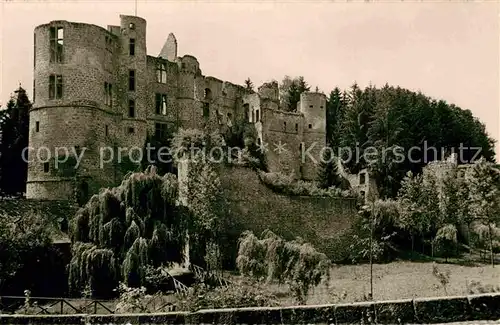AK / Ansichtskarte Beaufort Befort Luxembourg Ruines du Chateau Kat. Echternach