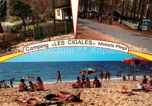AK / Ansichtskarte Moliets Plage Camping Les Cigales  Kat. Moliets et Maa
