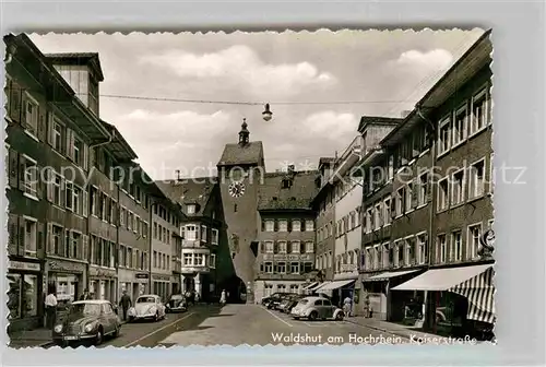 AK / Ansichtskarte Waldshut Tiengen Kaiserstrasse