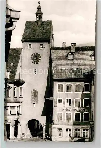 AK / Ansichtskarte Waldshut Tiengen Unteres Tor