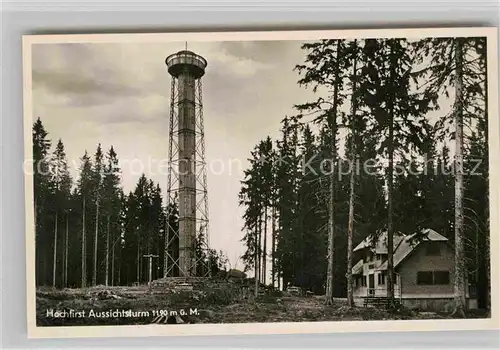 AK / Ansichtskarte Titisee Neustadt Hochfirst Aussichtsturm Kat. Titisee Neustadt