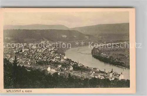 AK / Ansichtskarte Waldshut Tiengen Rhein Panorama