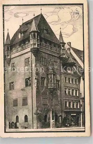 AK / Ansichtskarte Nuernberg Nassauerhaus Kat. Nuernberg