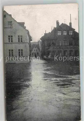 AK / Ansichtskarte Nuernberg Hochwasser Katastrophe 1909 Am Sand mit Fischergasse Kat. Nuernberg