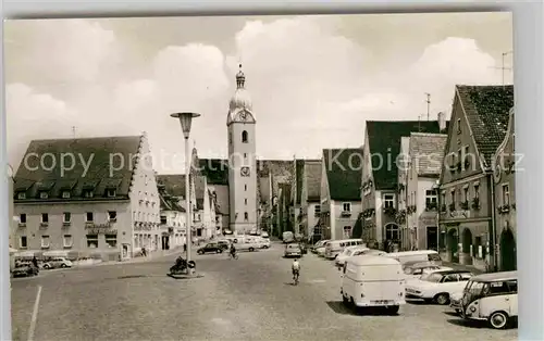 AK / Ansichtskarte Schwandorf Marktplatz Kat. Schwandorf