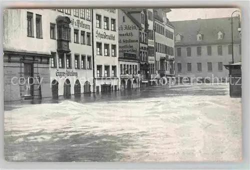 AK / Ansichtskarte Nuernberg Hochwasser Katastrophe 1909 Obstmarkt Kat. Nuernberg