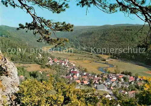 AK / Ansichtskarte Muggendorf Fraenkische Schweiz Panorama Kat. Wiesenttal