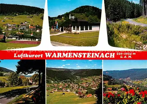 AK / Ansichtskarte Warmensteinach Panoramen Kat. Warmensteinach Fichtelgebirge